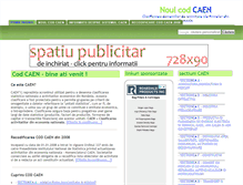 Tablet Screenshot of coduri-caen.com
